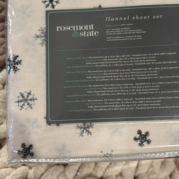 King sheet set - Picture 3 of 4